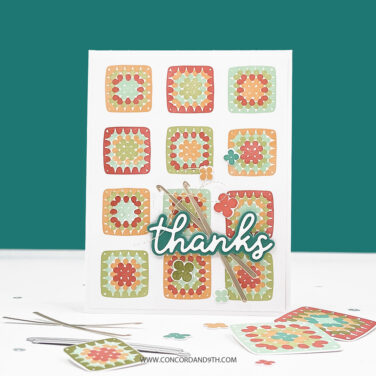 Alternative view of Concord & 9th - Granny Square Turnabout™ Stamp Set (6 x 8)