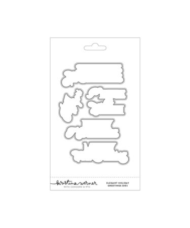 Concord & 9th -  Kristina Werner - Elegant Holiday Greetings Dies