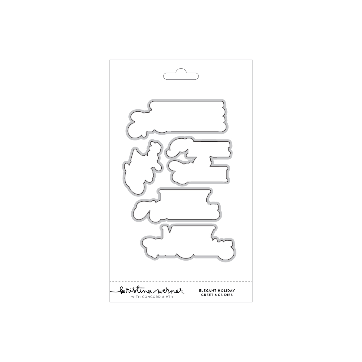 Concord & 9th - Kristina Werner - Elegant Holiday Greetings Dies
