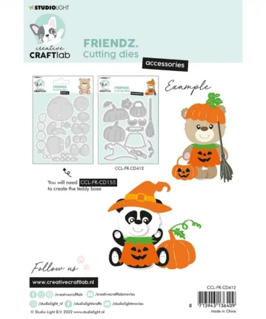 Alternative view of Creative Craftlab • Friendz Cutting Die Halloween Accessories