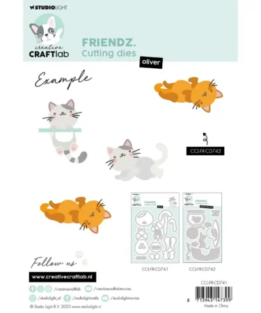 Alternative view of Creative Craftlab • Friendz Cutting Die Oliver