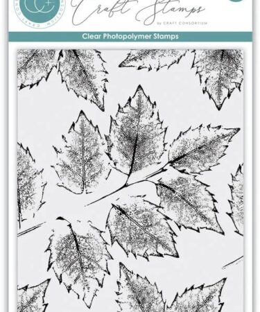 Craft Consortium Journalling & Mixed Media Phase 3 Clear Photopolymer Stamps Holly