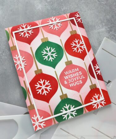 Alternative view of Concord & 9th -  Kristina Werner - Ornaments Stencil Pack (6 qty; 6 x 9)