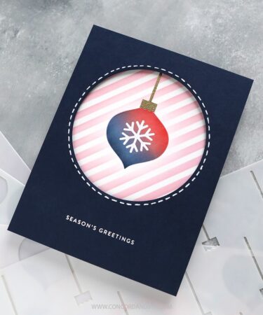 Alternative view of Concord & 9th -  Kristina Werner - Simple Christmas Stencil Pack (6 qty; 6 x 6)