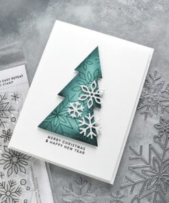 Alternative view of Concord & 9th -  Kristina Werner - Snowflake Season Border Dies