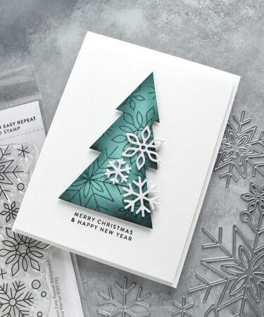 Alternative view of Concord & 9th -  Kristina Werner - Snowflake Season Border Dies