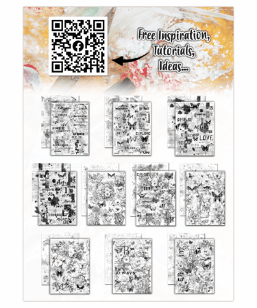 Alternative view of AALL & CREATE  -  Design Paper	A5 - Herb Traces