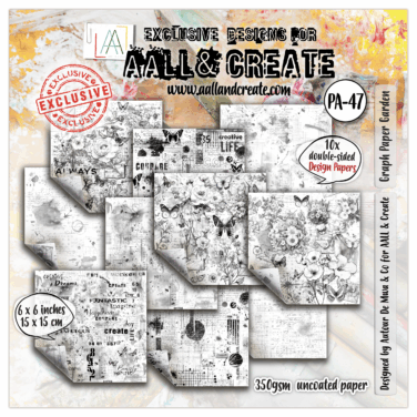 AALL & CREATE  -  Design Paper  	6 x 6 (inch) - Graph Paper Garden