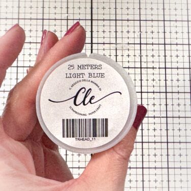 Alternative view of IL NEGOZIO DELLA MAMMA DI CLE - FILO METALLICO DECORATIVO- 25 METRI -AZZURRO CHIARO