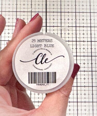 Alternative view of IL NEGOZIO DELLA MAMMA DI CLE - FILO METALLICO DECORATIVO- 25 METRI -AZZURRO CHIARO