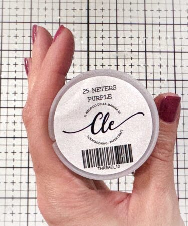 Alternative view of IL NEGOZIO DELLA MAMMA DI CLE - FILO METALLICO DECORATIVO- 25 METRI -VIOLA