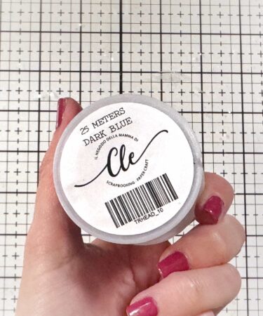 Alternative view of IL NEGOZIO DELLA MAMMA DI CLE - FILO METALLICO DECORATIVO- 25 METRI -BLU SCURO