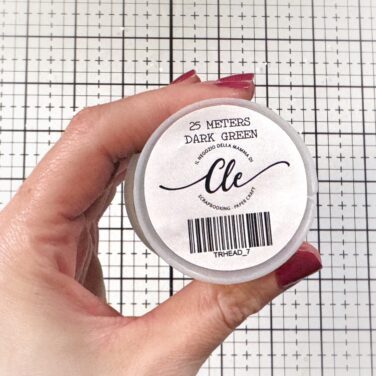 Alternative view of IL NEGOZIO DELLA MAMMA DI CLE - FILO METALLICO DECORATIVO- 25 METRI -VERDE SCURO