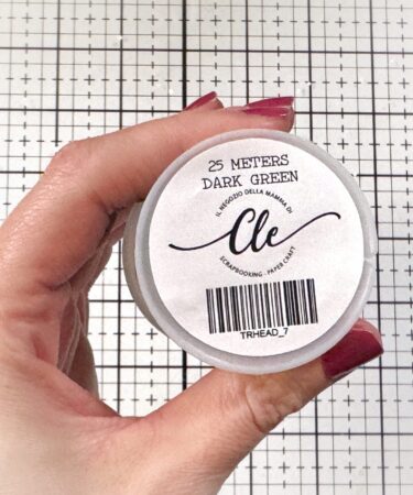 Alternative view of IL NEGOZIO DELLA MAMMA DI CLE - FILO METALLICO DECORATIVO- 25 METRI -VERDE SCURO