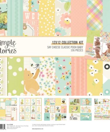 SIMPLE STORIES - Collezione  Say Cheese Classic Pooh Baby - Collection Kit