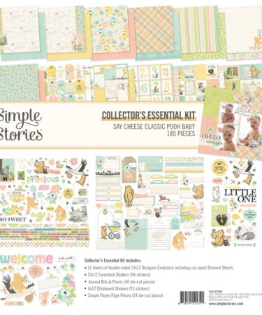 SIMPLE STORIES - Collezione  Say Cheese Classic Pooh Baby- Collector's Essential Kit