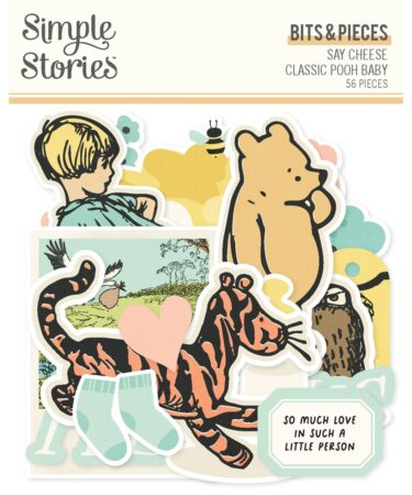 SIMPLE STORIES - Collezione  Say Cheese Classic Pooh Baby- Bits & Pieces