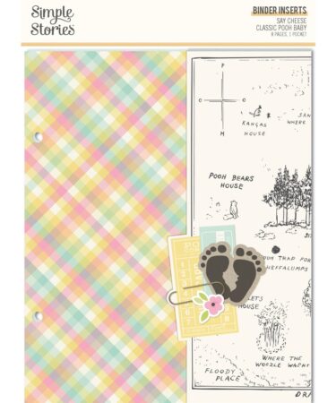 SIMPLE STORIES - Collezione  Say Cheese Classic Pooh Baby- 6x8 Binder Inserts