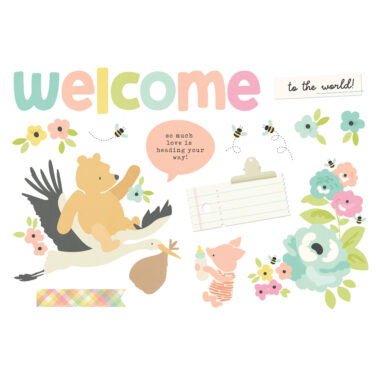 Alternative view of SIMPLE STORIES - Collezione  Say Cheese Classic Pooh Baby- Simple Pages Page Pieces