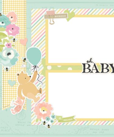 Alternative view of SIMPLE STORIES - Collezione  Say Cheese Classic Pooh Baby- Simple Pages Page Kit