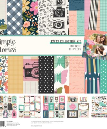 SIMPLE STORIES - Collezione Take Note -   Collection Kit