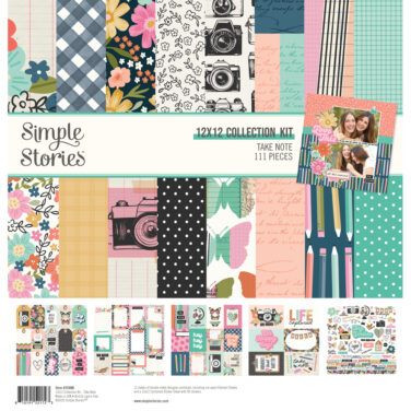 SIMPLE STORIES - Collezione Take Note -   Collection Kit
