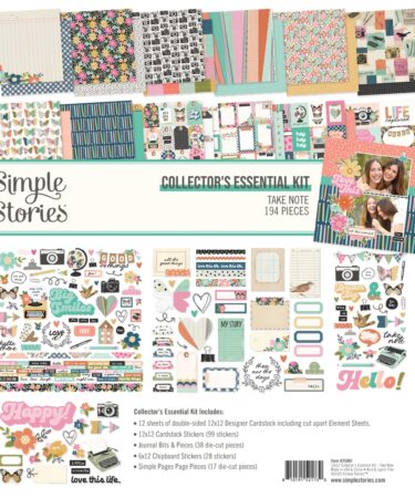SIMPLE STORIES - Collezione Take Note -  Collector's Essential Kit