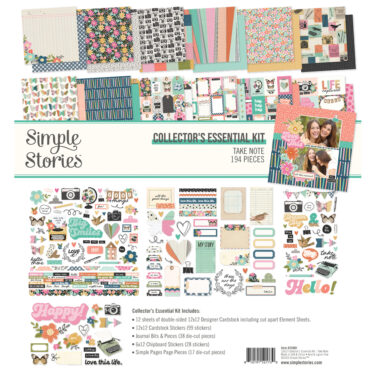 SIMPLE STORIES - Collezione Take Note -  Collector's Essential Kit