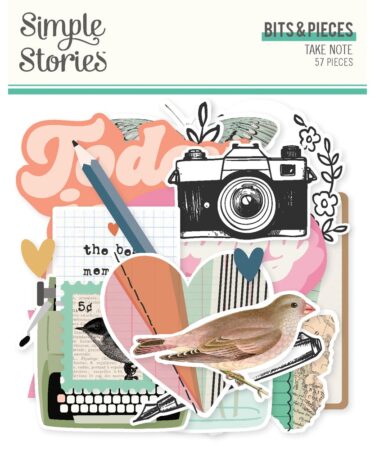 SIMPLE STORIES - Collezione Take Note -  Bits & Pieces