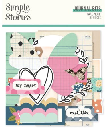 SIMPLE STORIES - Collezione Take Note -   Journal Bits & Pieces