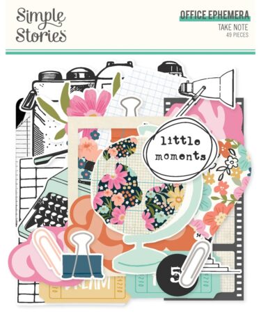 SIMPLE STORIES - Collezione Take Note -  Office Ephemera