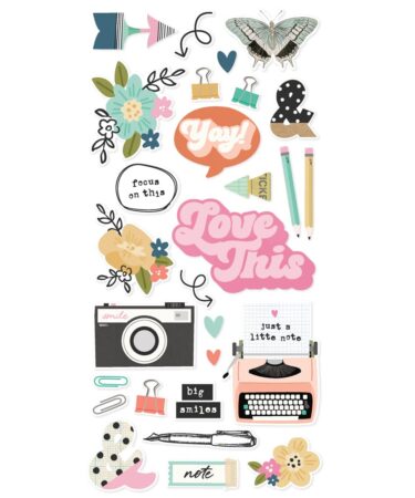 Alternative view of SIMPLE STORIES - Collezione Take Note -  Foam Stickers