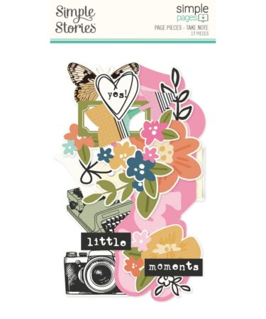SIMPLE STORIES - Collezione Take Note -  Simple Pages Page Pieces