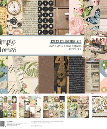 SIMPLE STORIES - Collezione Simple Vintage Junk Drawer - Collection Kit