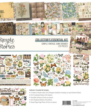 SIMPLE STORIES - Collezione Simple Vintage Junk Drawer - Collectors Essentials Kit
