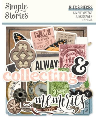 SIMPLE STORIES - Collezione Simple Vintage Junk Drawer -  Bits & Pieces