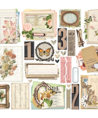 Alternative view of SIMPLE STORIES - Collezione Simple Vintage Junk Drawer - Ephemera