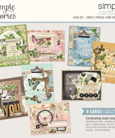 SIMPLE STORIES - Collezione Simple Vintage Junk Drawer -  Simple Cards Card Kit