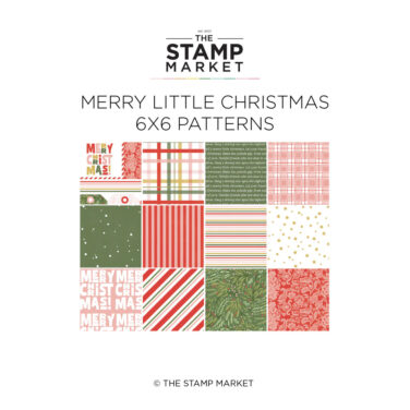 THE STAMP MARKET - MERRY LITTLE CHRISTMAS 6X6 PATTERN PAPER