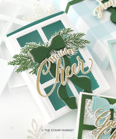 Alternative view of THE STAMP MARKET - GOOD CHEER GREENERY STAMP