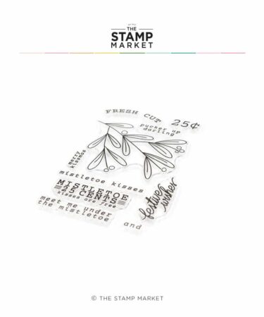 THE STAMP MARKET - MISTLETOE & GREETINGS STAMP