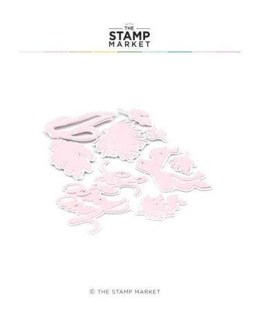 THE STAMP MARKET - GOOD CHEER GREENERY DIES