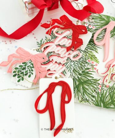 Alternative view of THE STAMP MARKET - GOOD CHEER GREENERY DIES