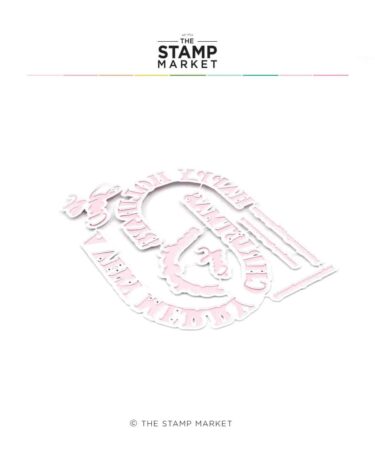THE STAMP MARKET - ARCHED HOLIDAY GREETINGS DIES