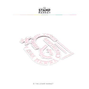 THE STAMP MARKET - ARCHED HOLIDAY GREETINGS DIES