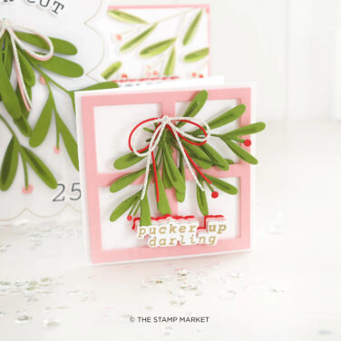 Alternative view of THE STAMP MARKET - MINI MISTLETOE DIE