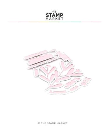 THE STAMP MARKET - MISTLETOE & GREETINGS DIE