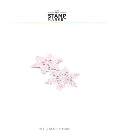 THE STAMP MARKET - LACEY SNOWFLAKES DIE