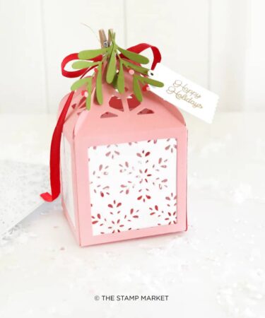 Alternative view of THE STAMP MARKET - FROSTED LACE COVER PLATE