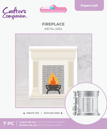 Crafter's Companion Door & Fireplace Die Set Fireplace